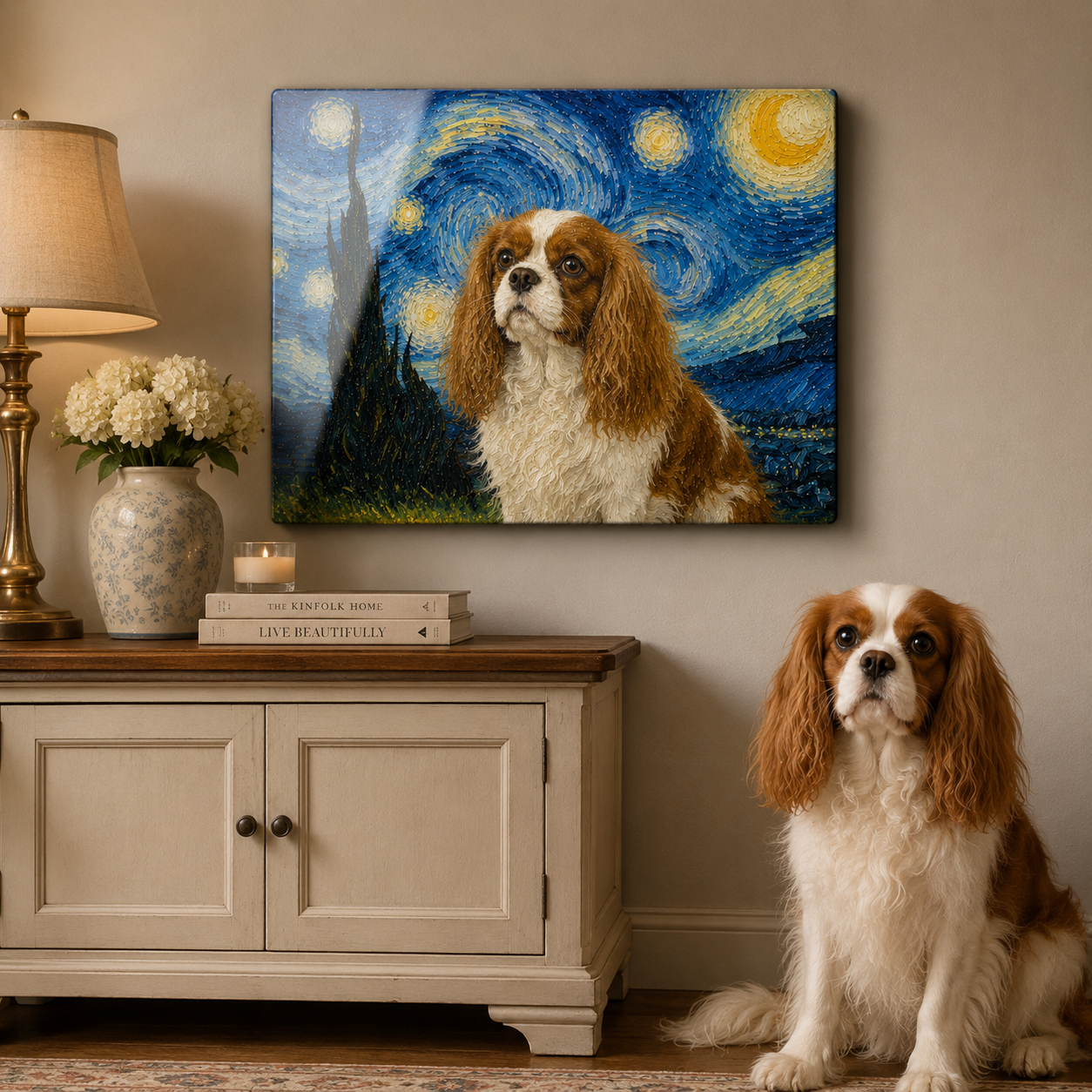 Custom Photo Dog Pet Metal Wall Art Print – Personalized Pet Portrait Gift For Dog THUC99