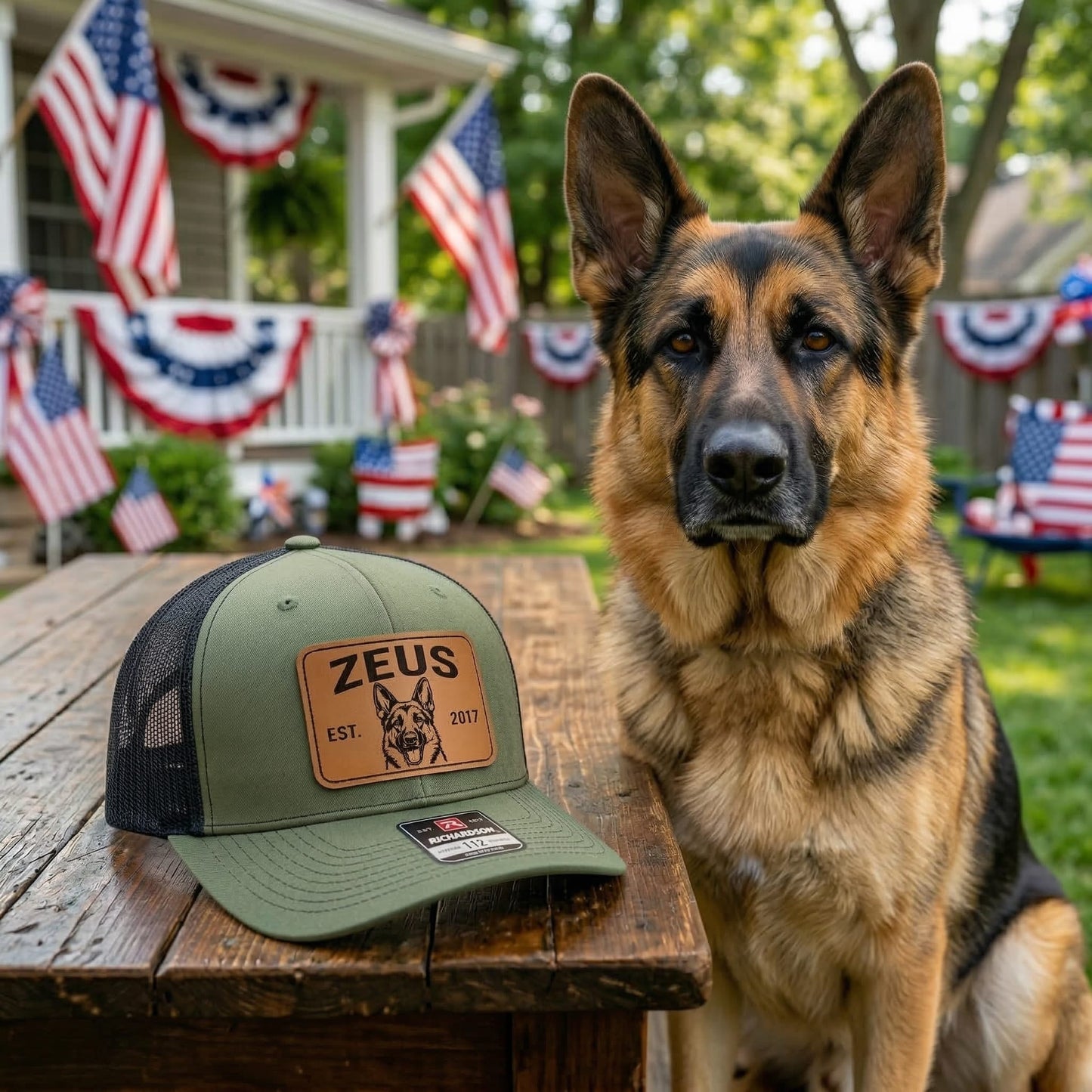 Custom Photo Dog With Name Trucker Hat – Personalized Dog Lover Hat | Gift For Dog THUC99