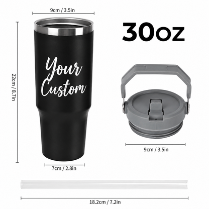 Custom Photo Girl Horse 30oz Tumbler | Gift For Horse Lovers | Pet Lover Gifts
