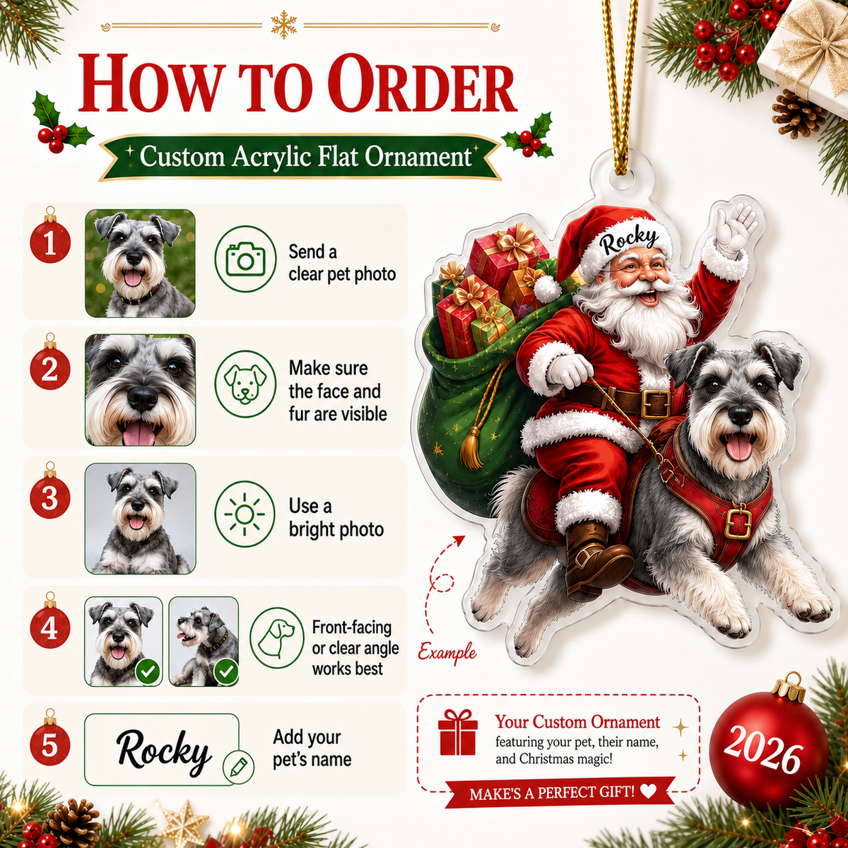 Custom Photo Dog For Dog Lover Style 6