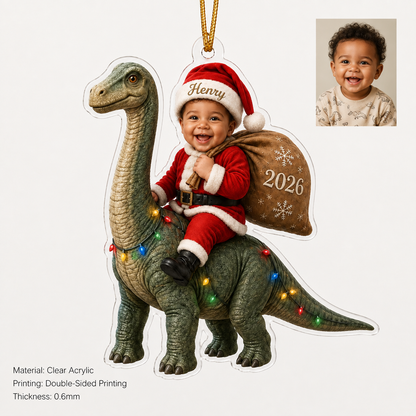 Custom Photo Baby Animal Brachiosaurus