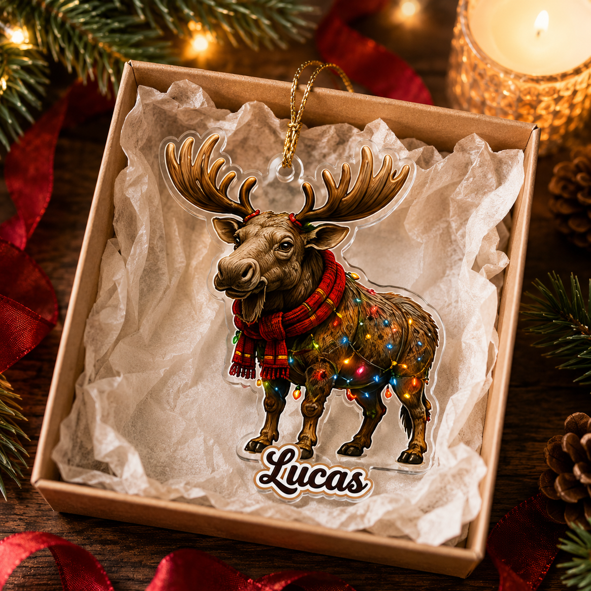 Christmas Animal Moose
