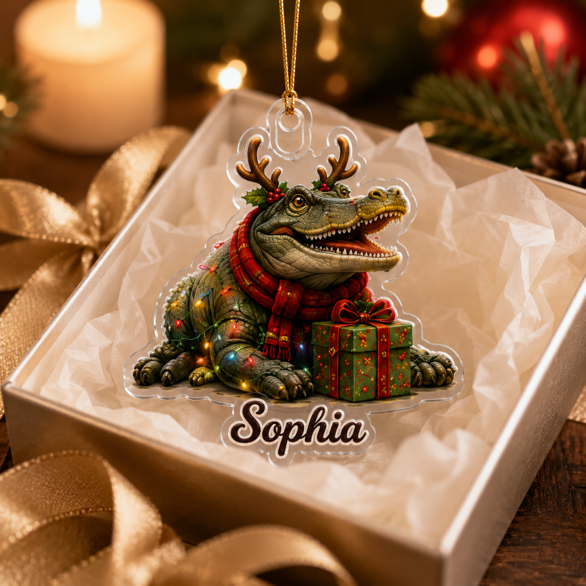 Christmas Animal Alligator