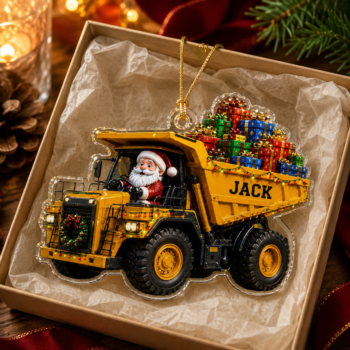 Santa Vehicle Dump Truck