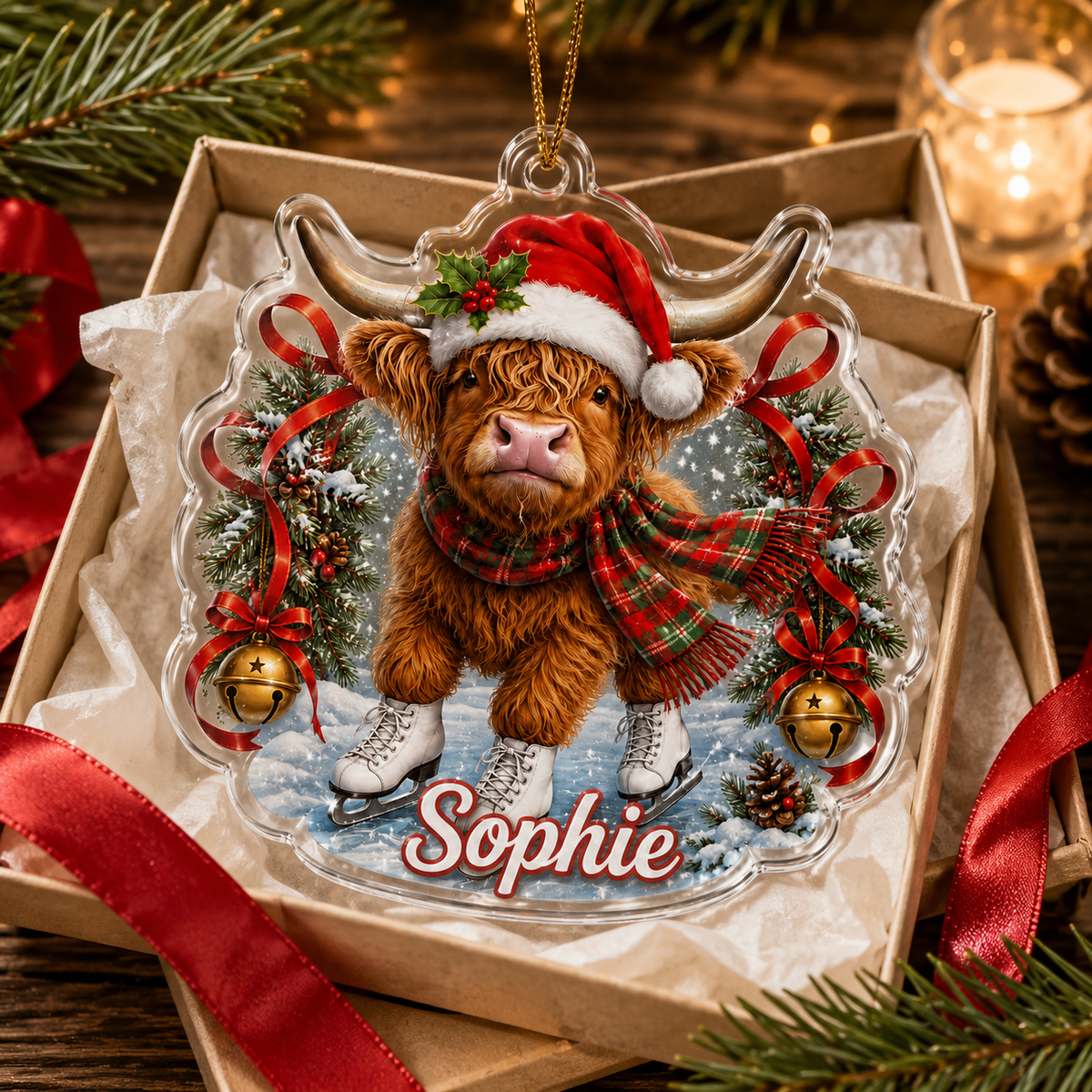 Highland Cow Style 8