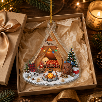 Camping Personalize Acrylic Cook Camping