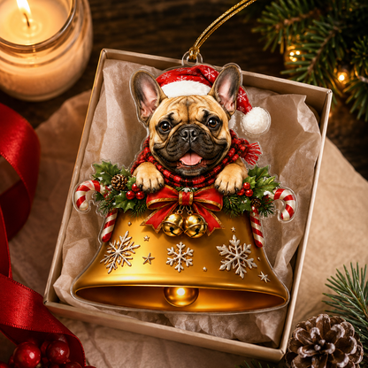 Dog Christmas Bell French Bulldog