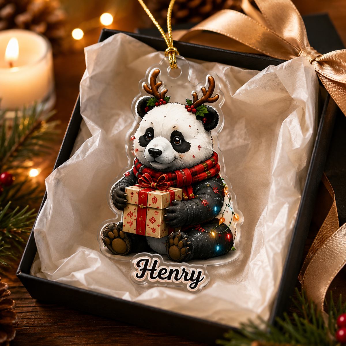 Christmas Animal Panda
