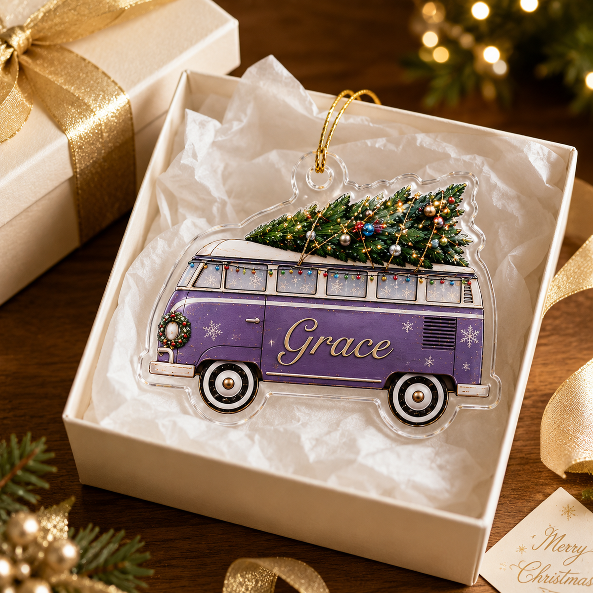 Camping Personalize Acrylic Diverse Car