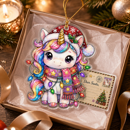 Animal With Christmas Led Unicorn