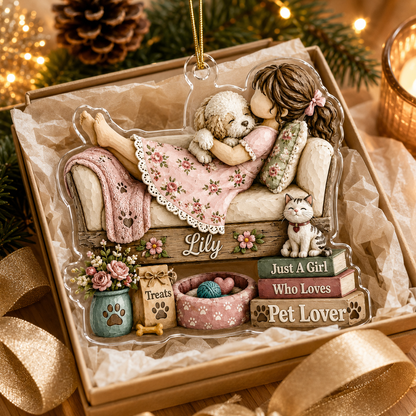 Personalized Just A Girl Hobby Pet Lover