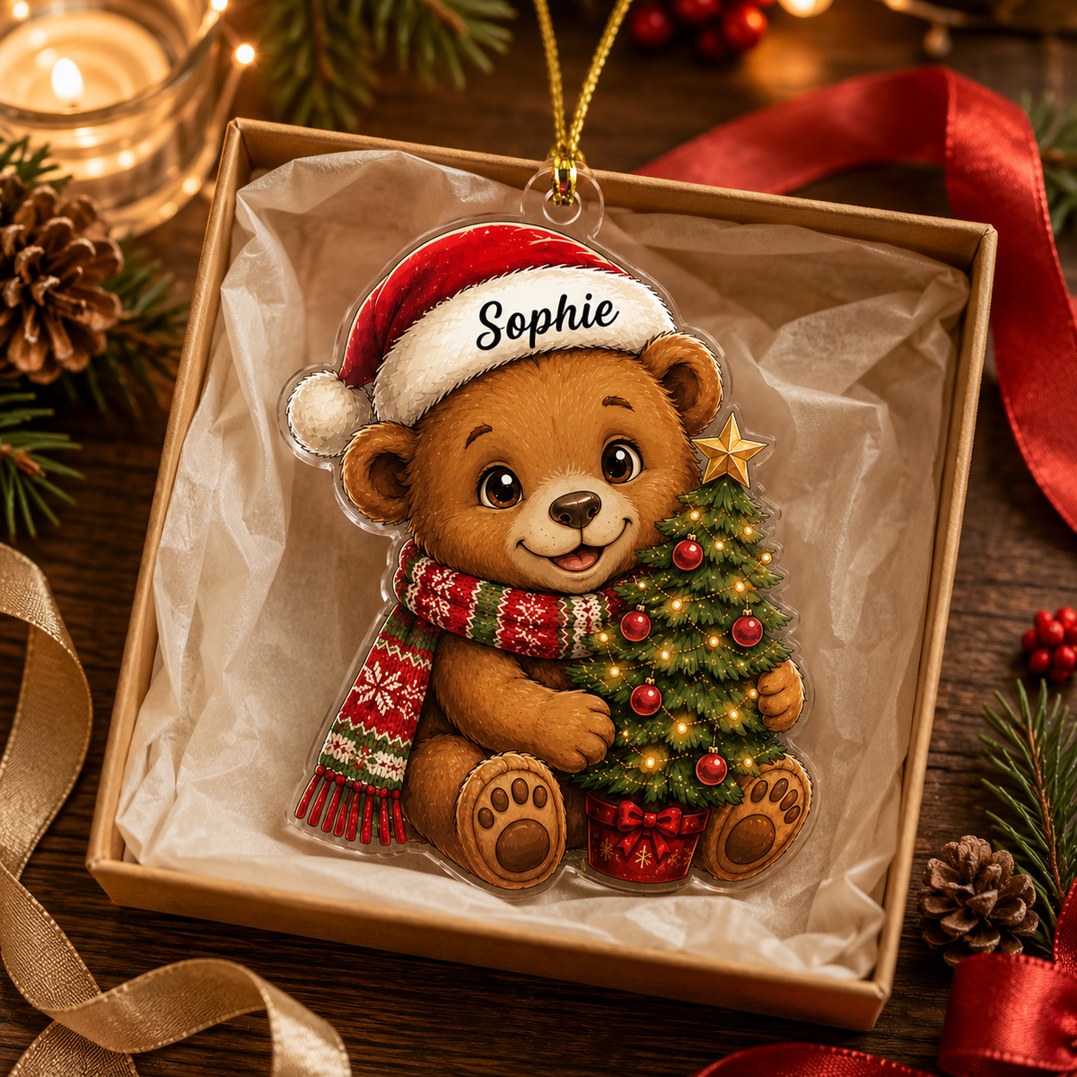 Animal Christmas Bear