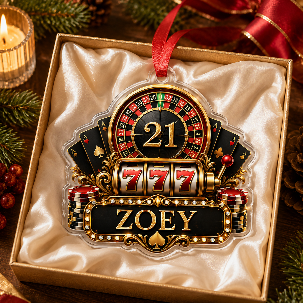 Pocker Custome Name Acrylic Pocker Machine