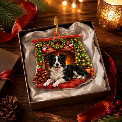 Dog Christmas Tree Border Collie