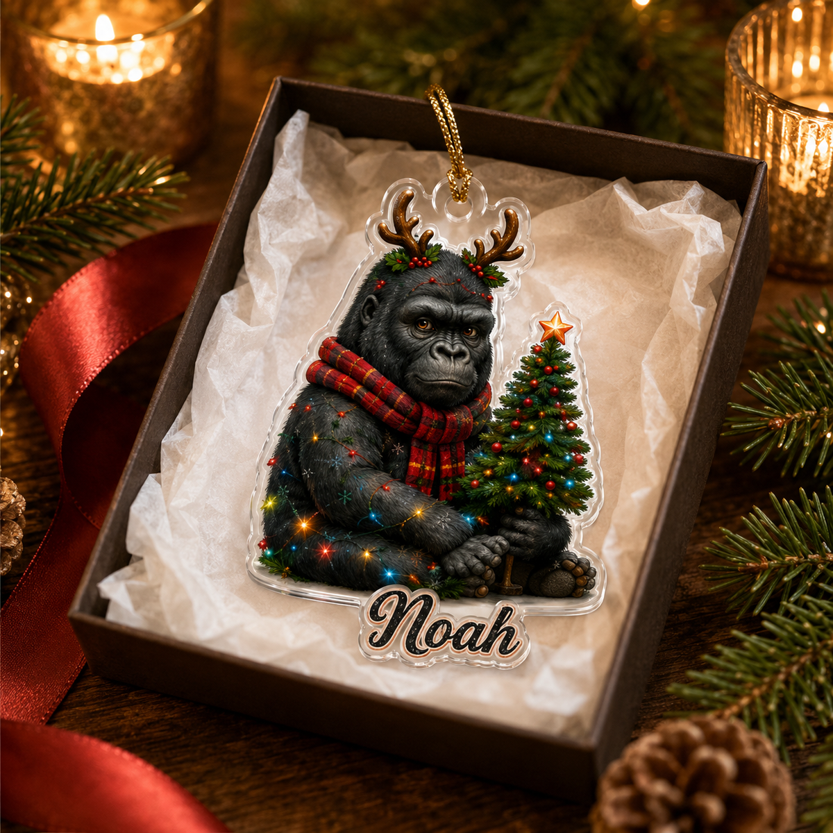 Christmas Animal Gorilla