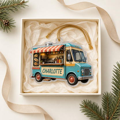 Food Lover Food Truck Ornament