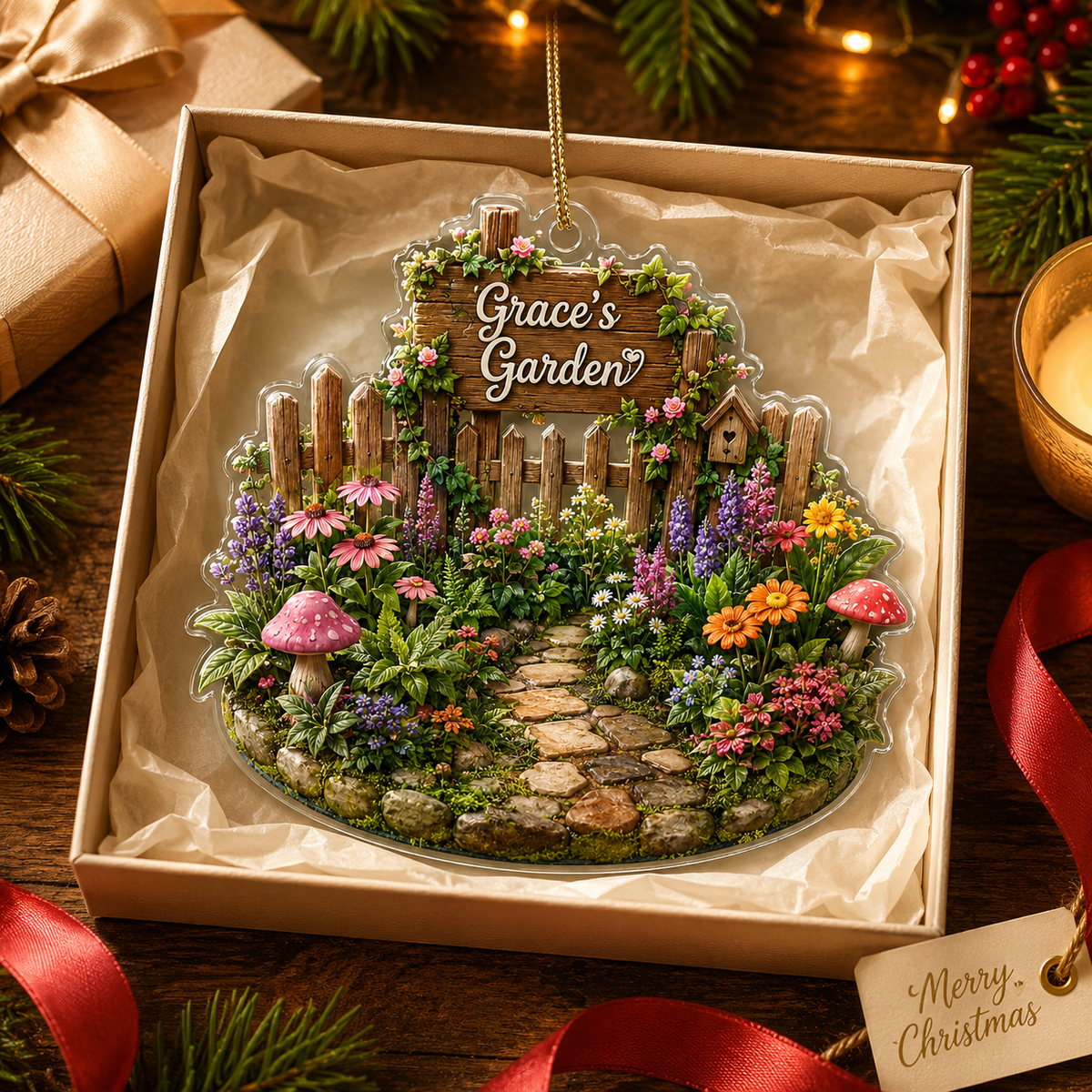 Custom Gardening Backyard Harvest Acrylic