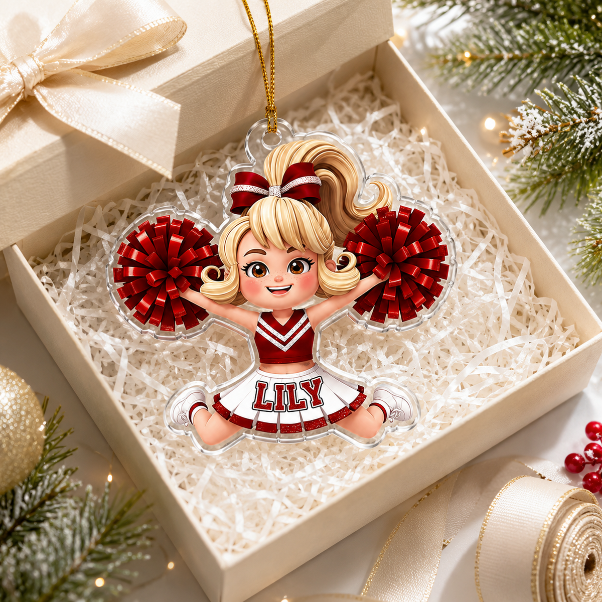 Cheerleading Color Acrylic Style 13