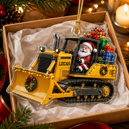Santa Vehicle Bulldozer