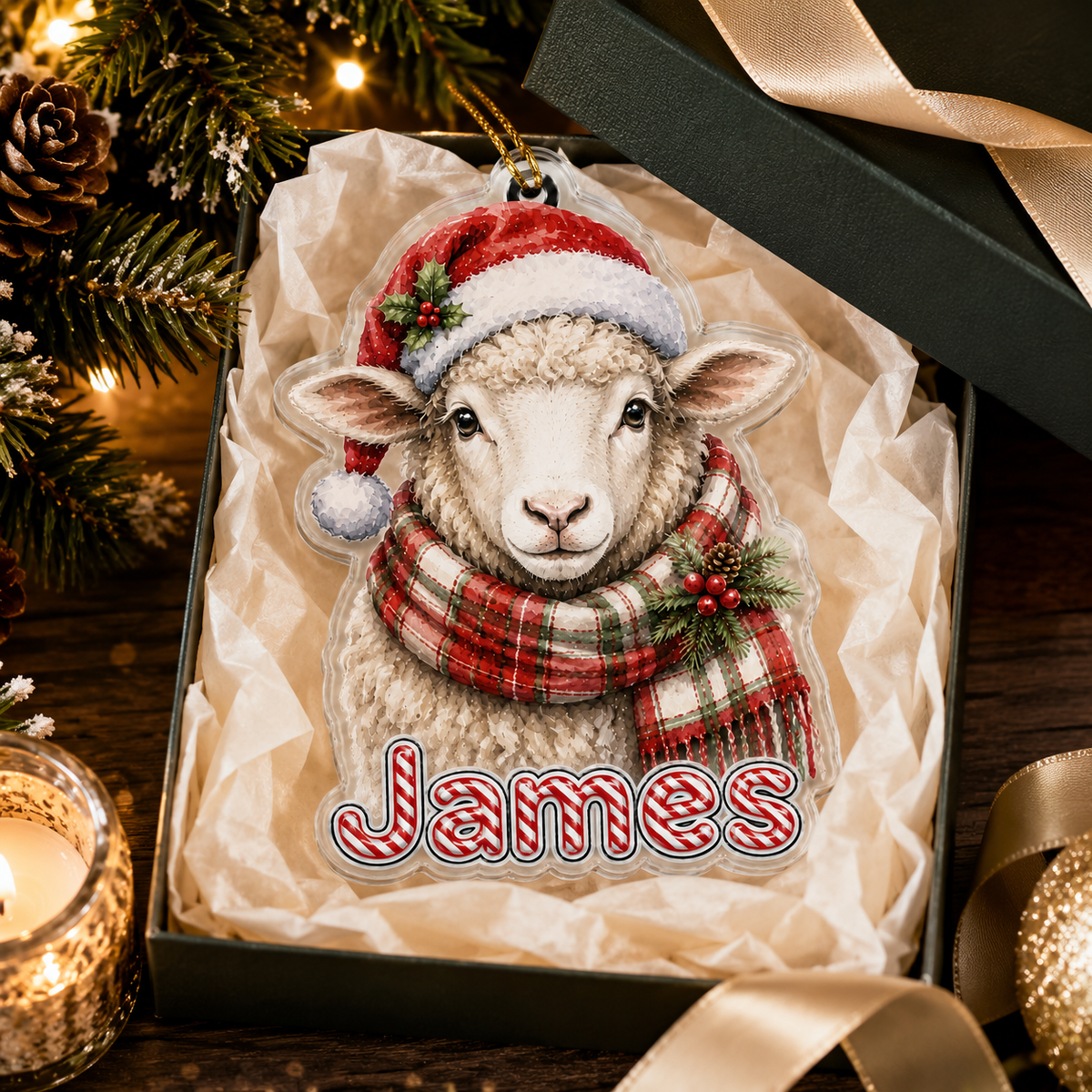 Christmas Farm Animal Sheep