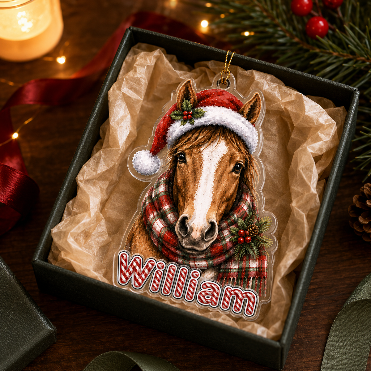 Christmas Farm Animal Horse