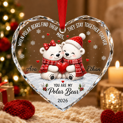 Custom Animal Couple Polar Bear