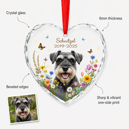 Custom Photo Dog Memorial Style 1