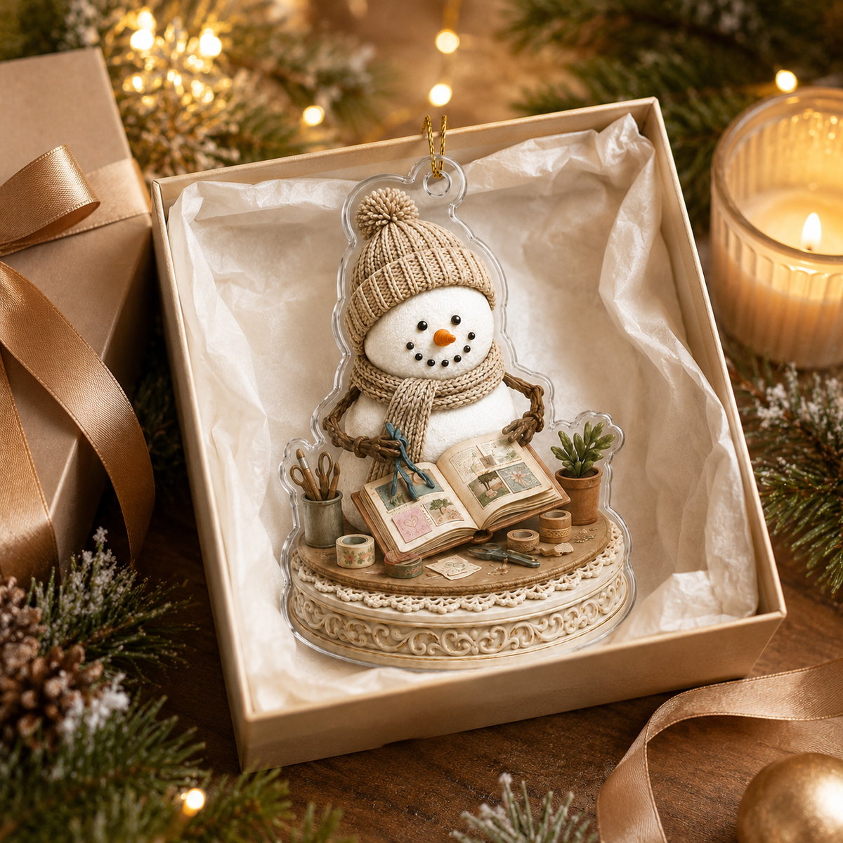 Snowman Hobbies Acrylic Scrapbooking