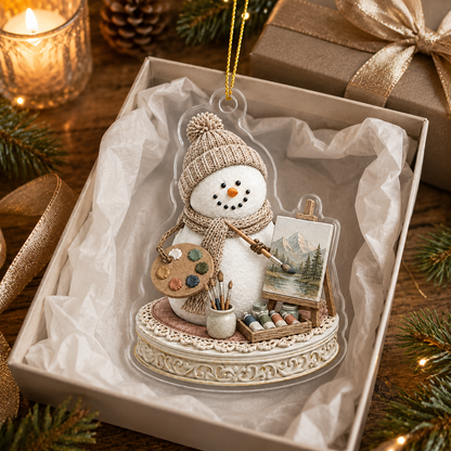 Snowman Hobbies Acrylic Painting
