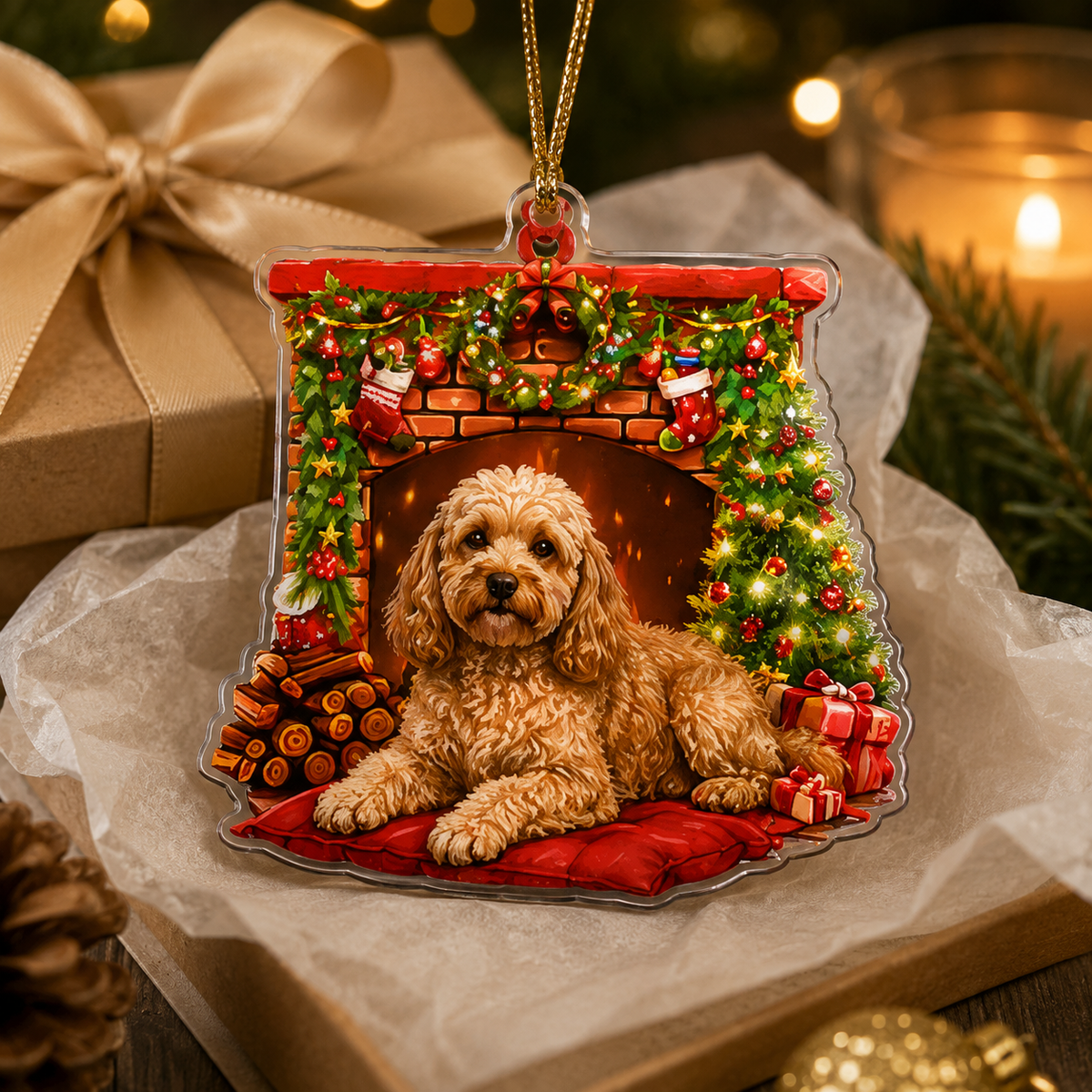 Dog Christmas Tree Cockapoo