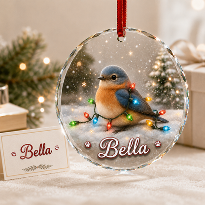 Glass Animal Led Light Bird