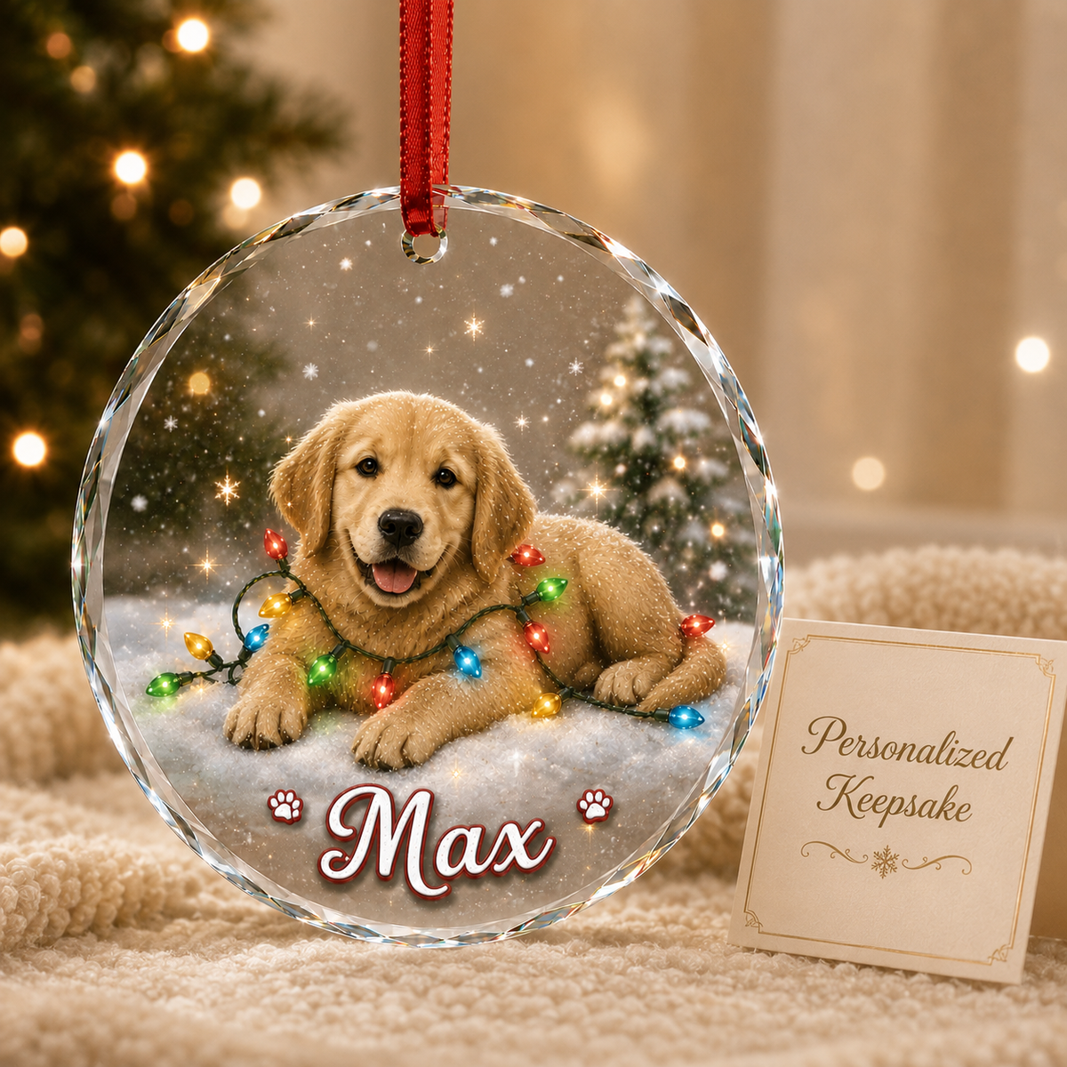 Glass Animal Led Light Dog