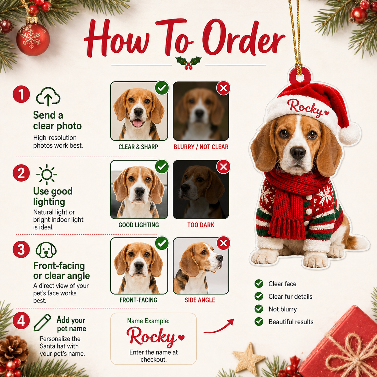Custom Photo Dog For Dog Lover Style 4