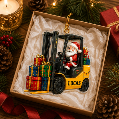 Santa Vehicle Crane Truck