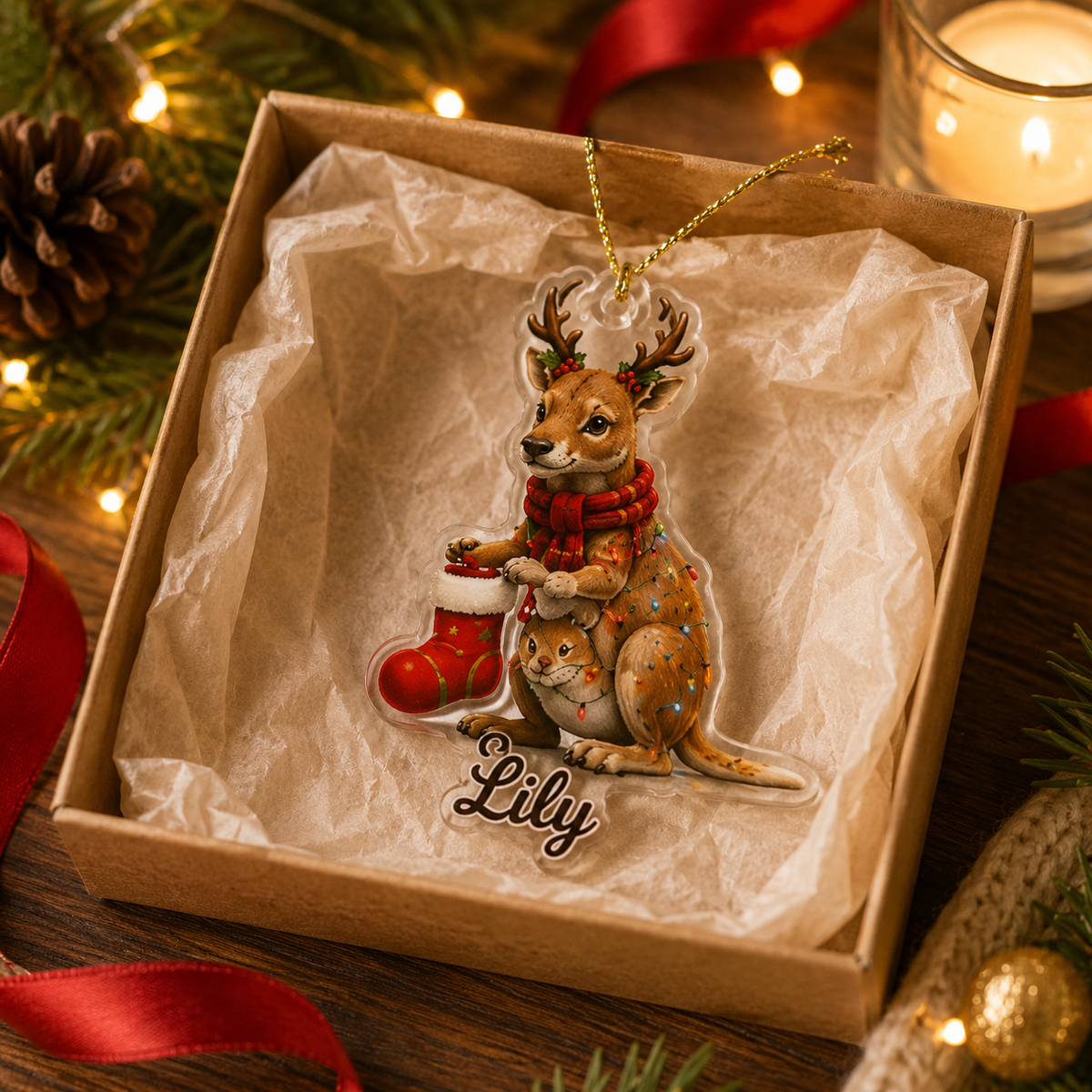 Christmas Animal Kangaroo
