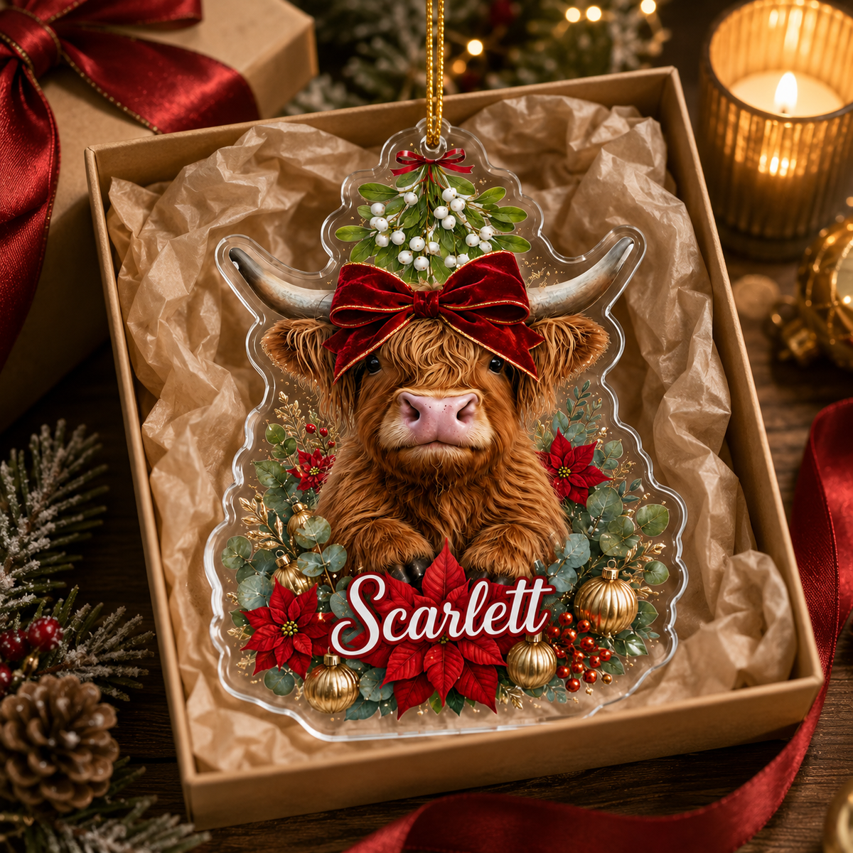 Highland Cow Style 4