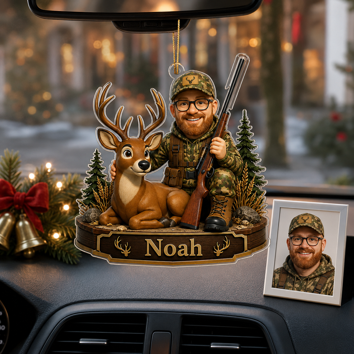 Personalized Hunting Buck Companion Acrylic