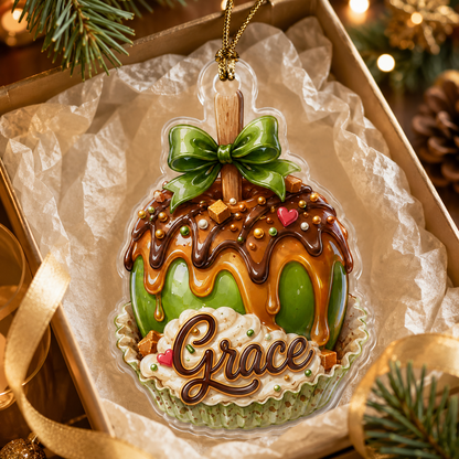 Custom Dessert Caramel Apple Acrylic