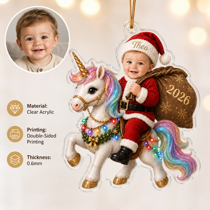Custom Photo Baby Animal Unicorn