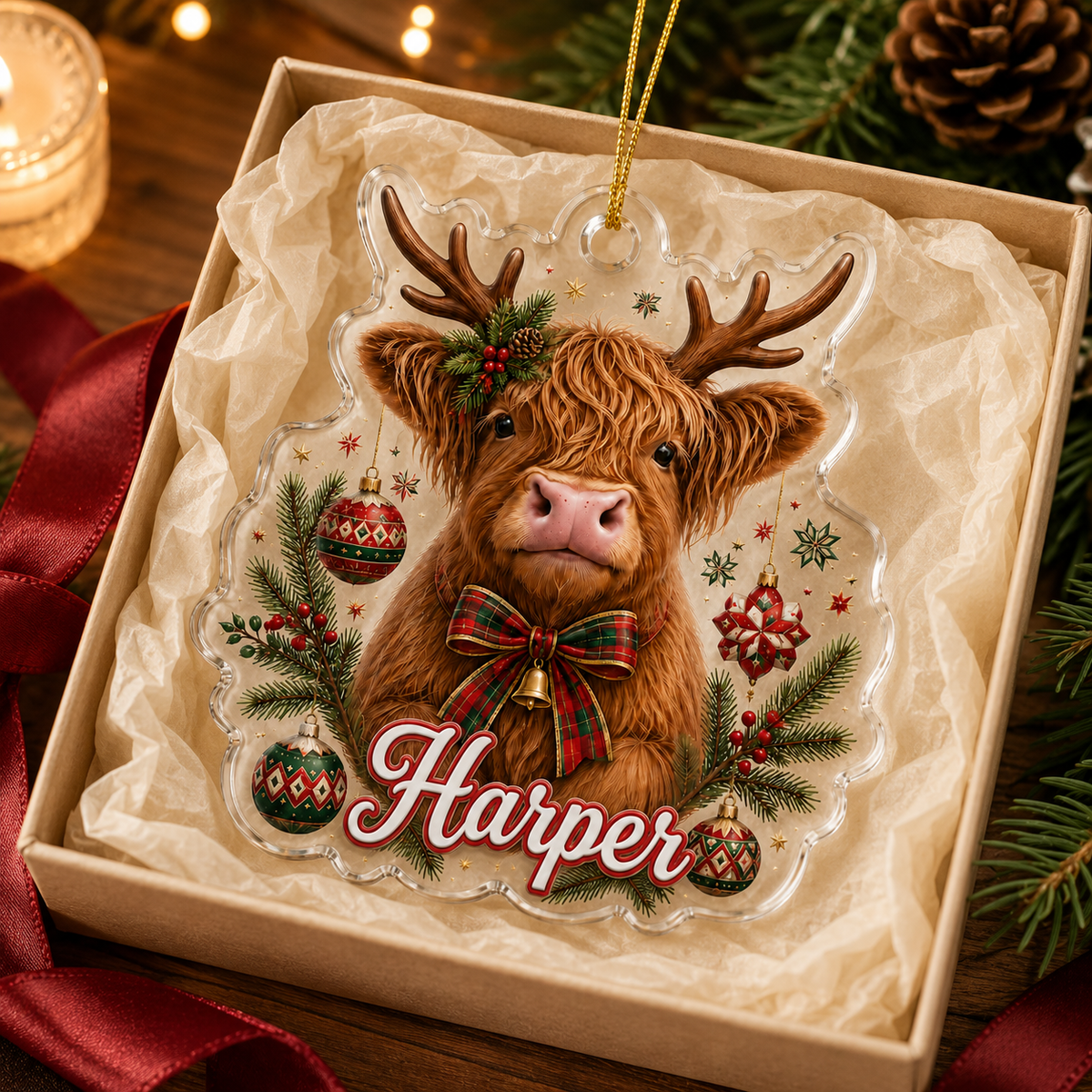 Highland Cow Style 7
