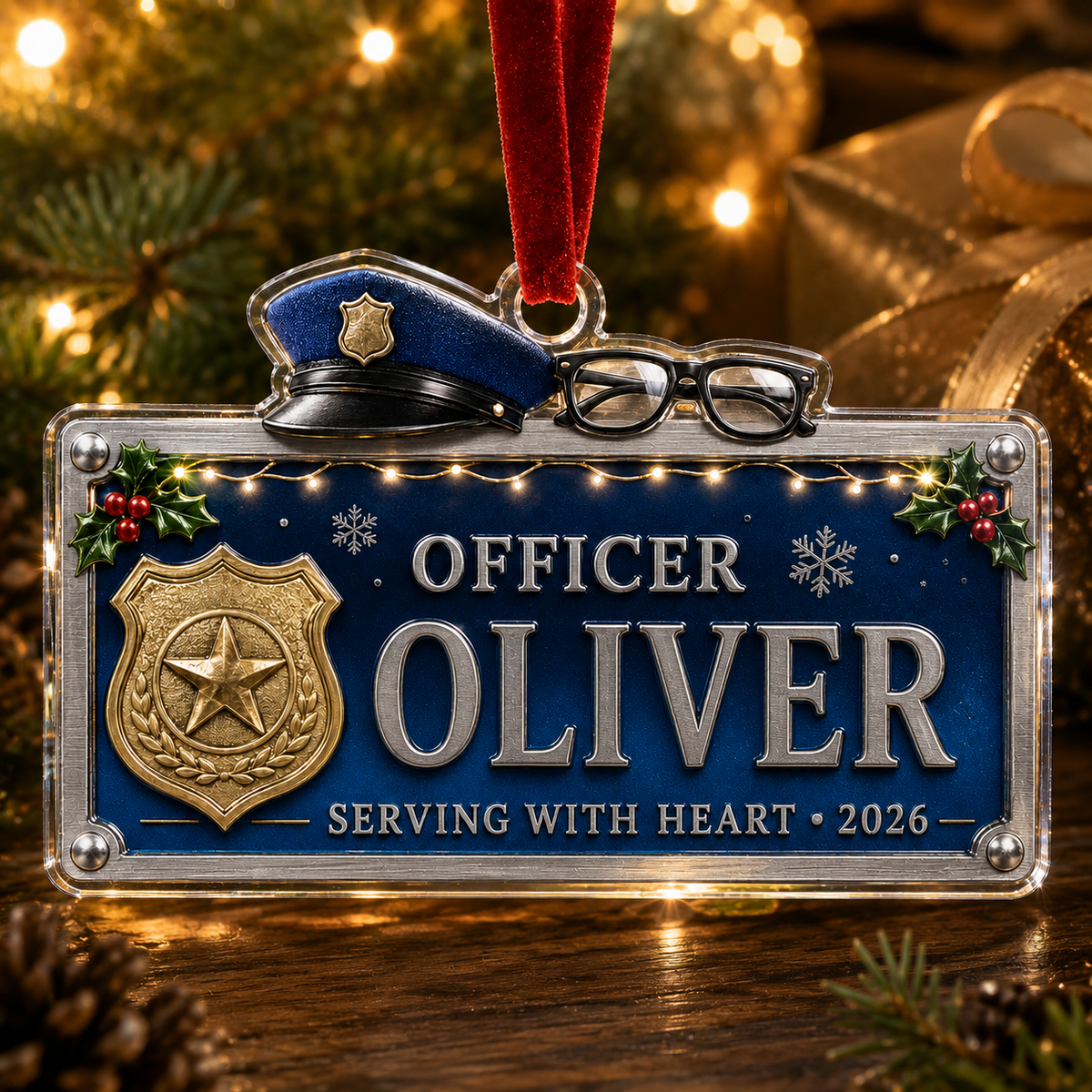 Officer Nameplate