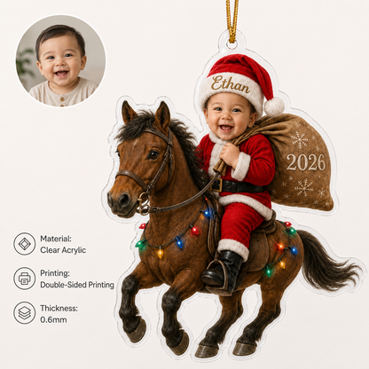 Custom Photo Baby Animal Horse