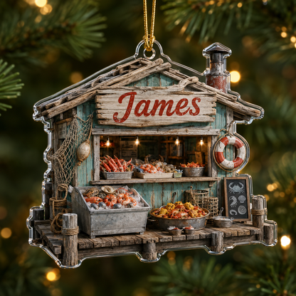 Food Lover Seafood Shack Ornament