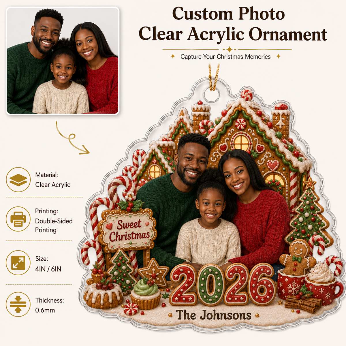 Family Memory Gingerbread Hou