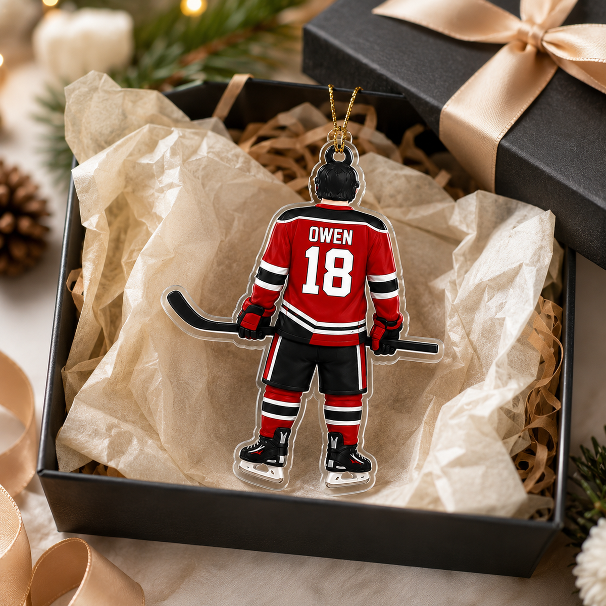 Hockey Acrylic Style 12