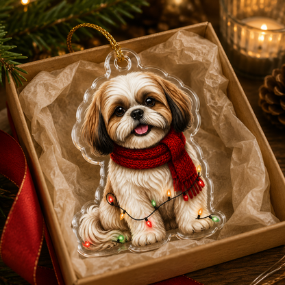Dog Christmas Ledlight Shih Tzu