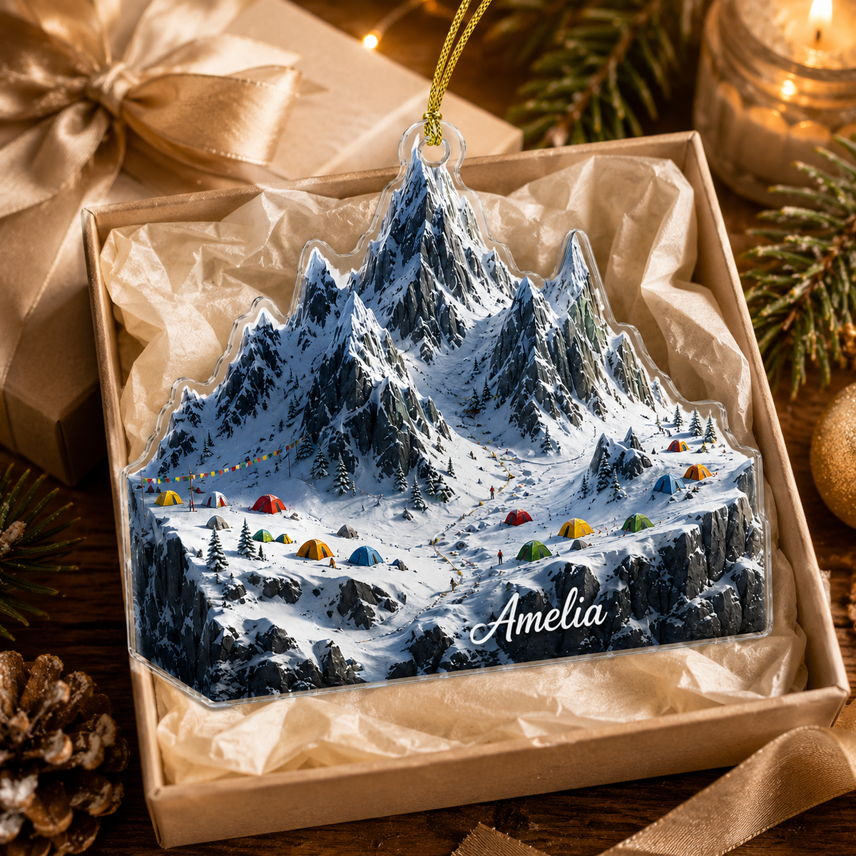 Custom Name Hiking And Trekking Acrylic Style 18