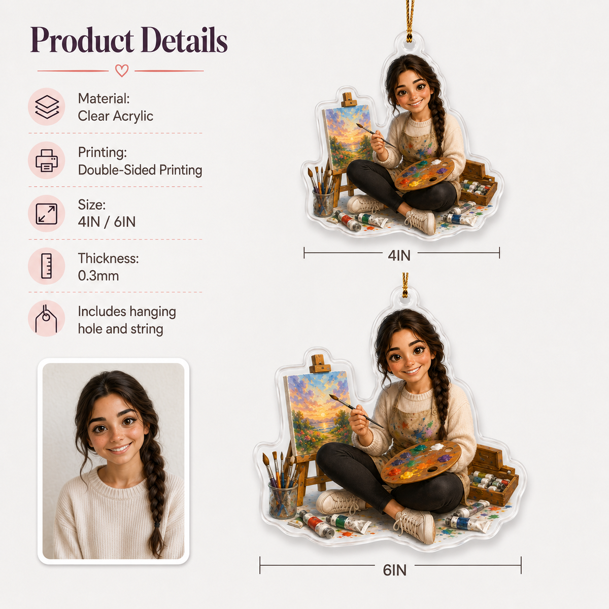 Custom Photo Hobbies Acrylic - Painting