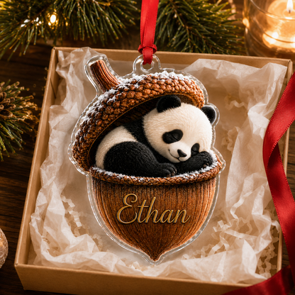 Animal Tree Decor Acrylic Panda