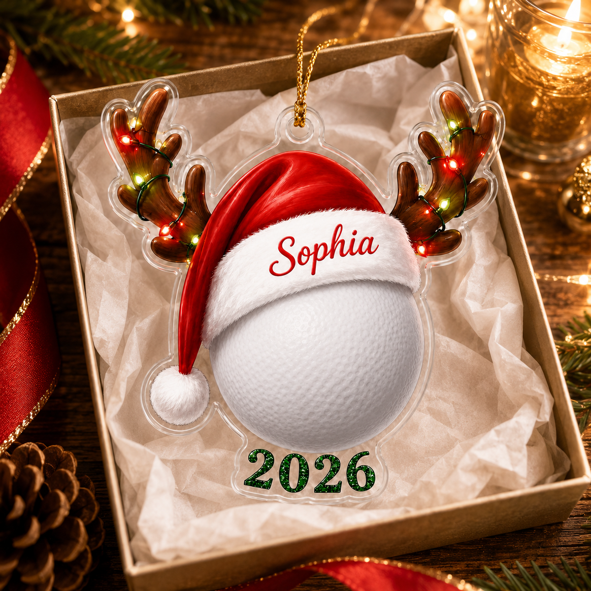 Christmas Sports 2026 Field Hockey Acrylic